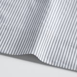 SOLFIBBLA Sheet set, white blue/stripe, King