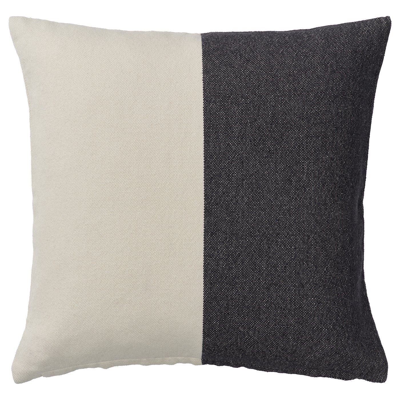 Cushion Cover, Black/Beige