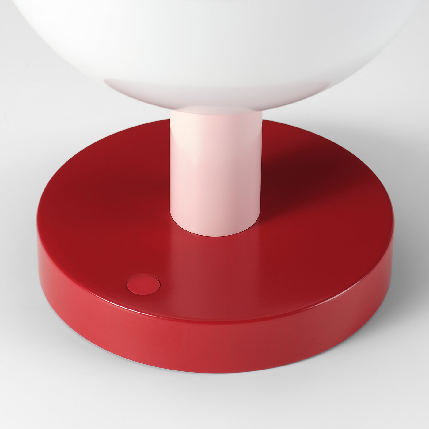 LED decorative light, battery operated globe/red light pink 5