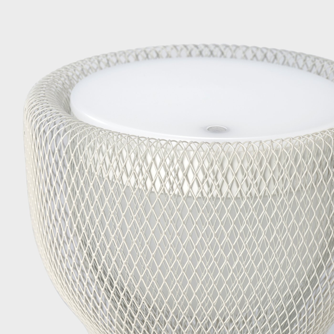 LED decorative light, floor, battery operated/mesh beige 3