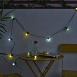 SOLVINDEN LED string light with 12 lights, battery operated/outdoor multicolor