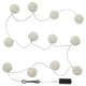 Option: SOLVINDEN LED string light with 12 lights, battery operated/white