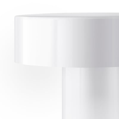 SOLVINDEN LED table lamp, battery operated/outdoor white, 7 7/8 "