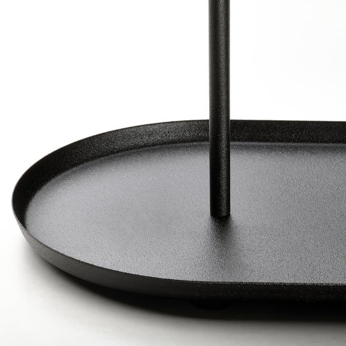 SOMMARÖGA serving stand, two tiers, black IKEA
