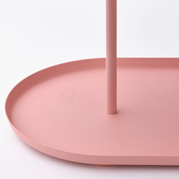 SOMMARÖGA Serving stand, two tiers, pink