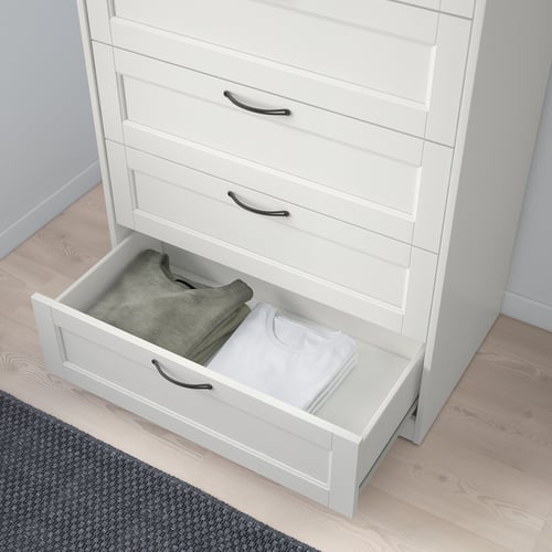 SONGESAND 6drawer chest, white, 32 1/4x49 5/8" IKEA