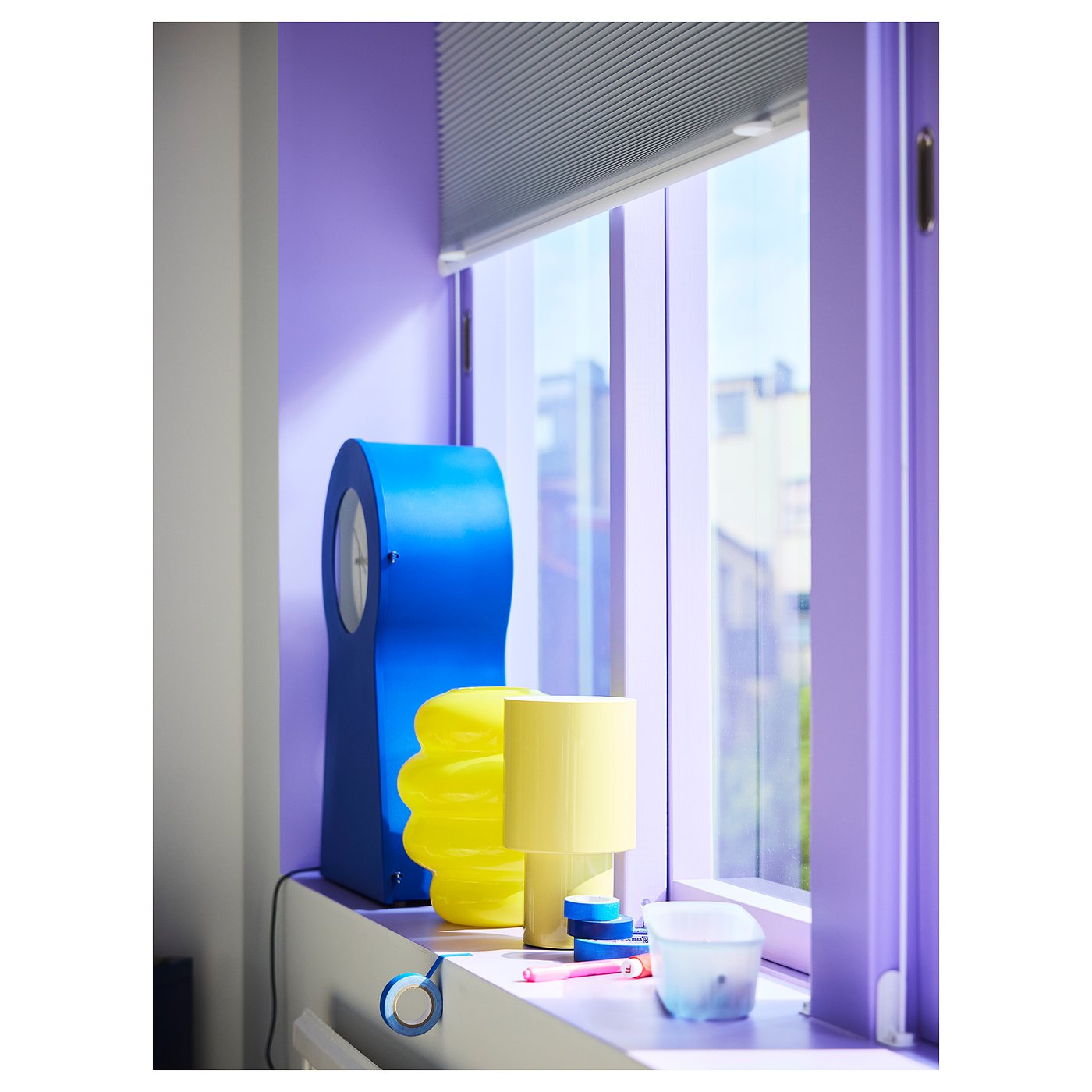 SPETSBOJ table lamp, dimmable/yellow, 9