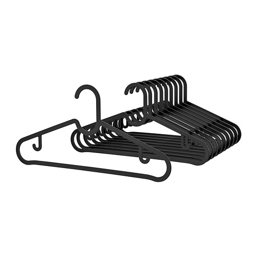 SPRUTTIG Hanger, black