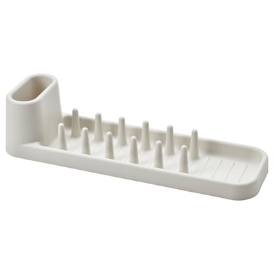 STÄMLING Dish drainer, off-white, 19 "