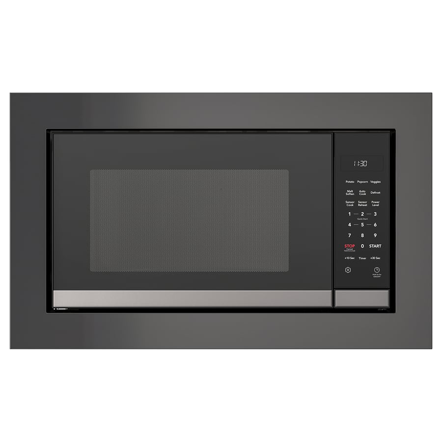 STÅNGBY builtin microwave, black Stainless steel IKEA