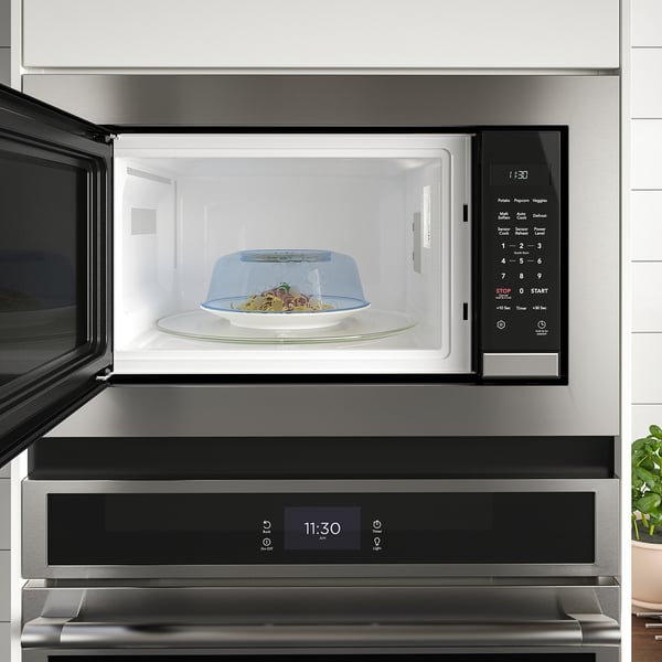 STÅNGBY Built-in microwave, stainless steel color