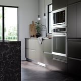 STÅNGBY Built-in microwave, stainless steel color