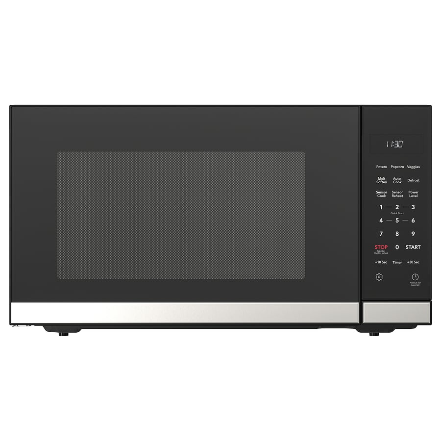 STÅNGBY microwave oven, Stainless steel IKEA