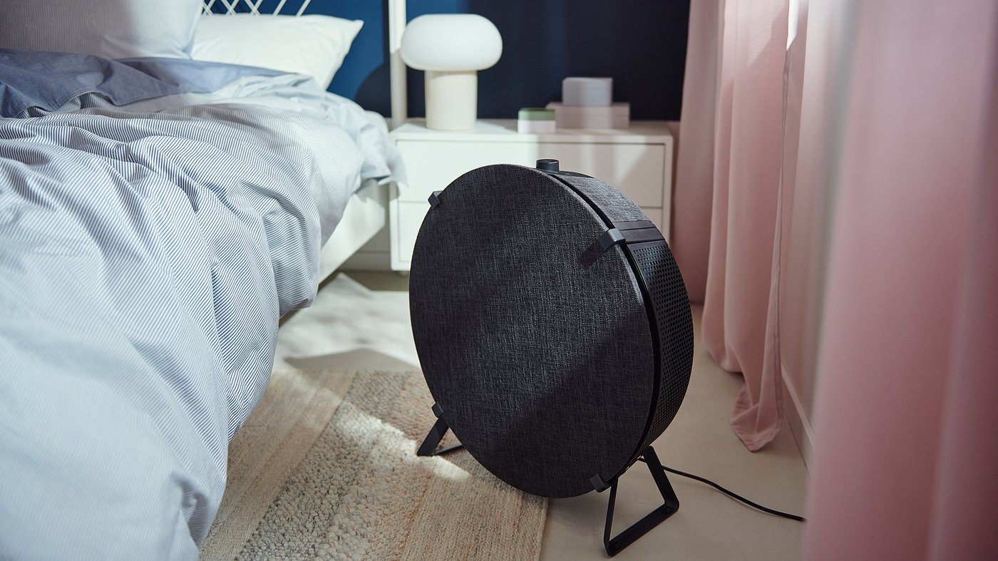 STARKVIND air purifier/additional gas filter, black - IKEA