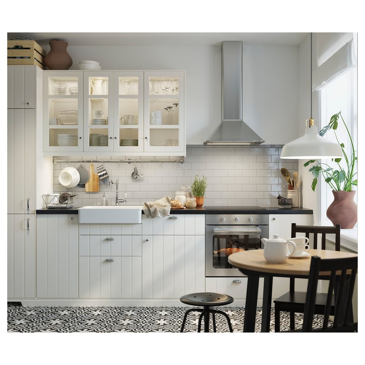 STEFAN chair, brownblack IKEA