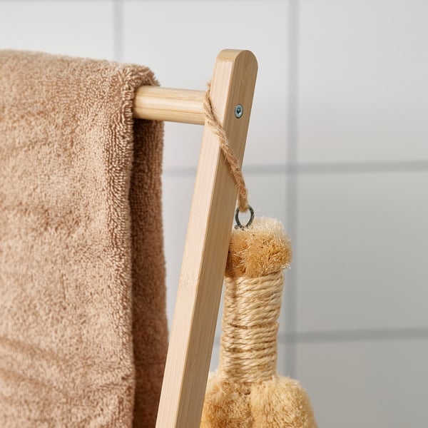 STEGESUND Towel stand, light bamboo