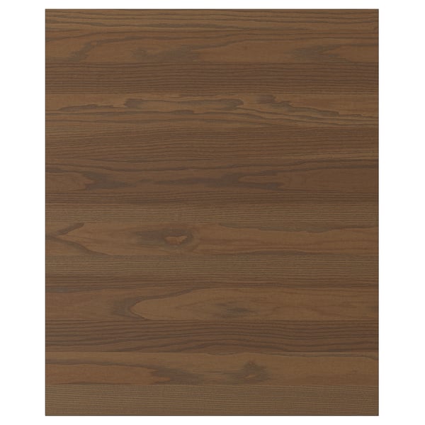 STENSTA Cover panel, dark brown ash veneer, 25x30 "
