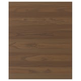 STENSTA Cover panel, dark brown ash veneer, 25x30 "