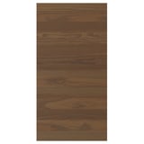 STENSTA Cover panel, dark brown ash veneer, 15 3/8x30 "