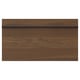 STENSTA Drawer front, dark brown ash veneer, 18x10 "