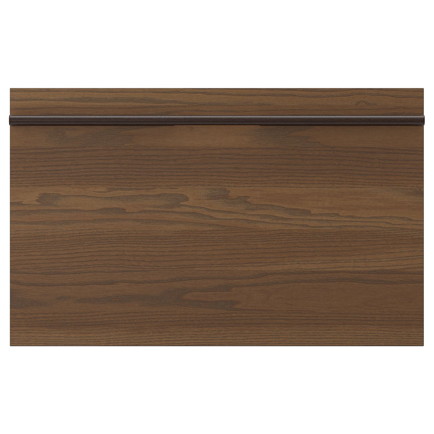 STENSTA drawer front, dark-brown ash veneer, 24x15