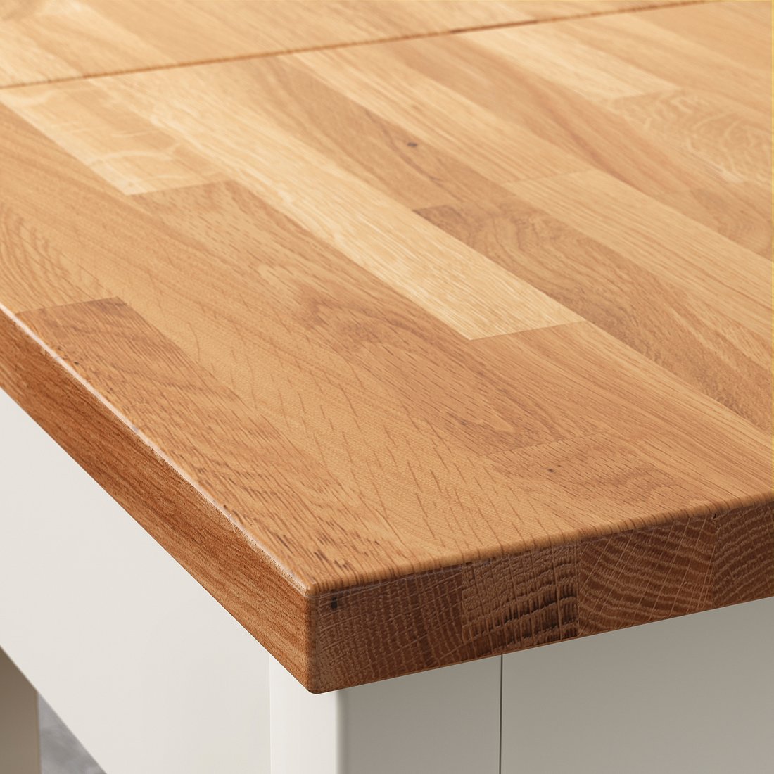 STENSTORP Kitchen cart, white, oak IKEA