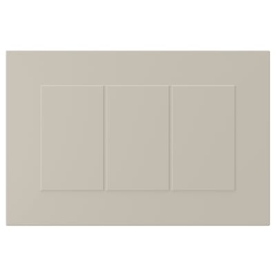 STENSUND Drawer front, beige, 15x10 "