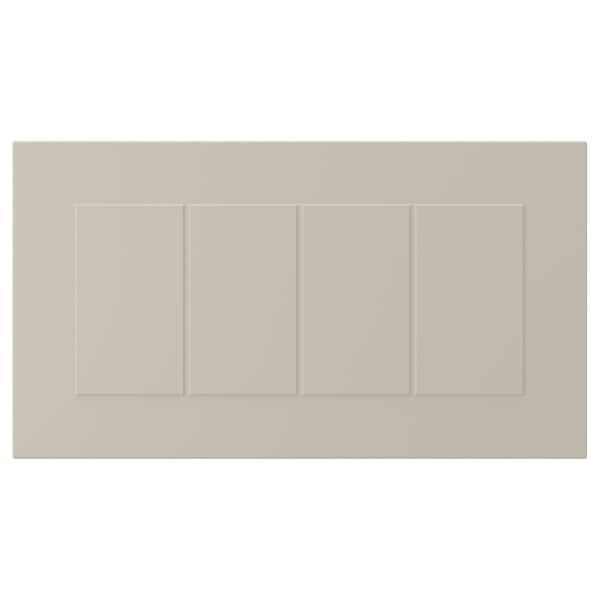 STENSUND Drawer front, beige, 18x10 "