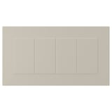 STENSUND Drawer front, beige, 18x10 "