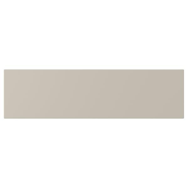 STENSUND Drawer front, beige, 18x5 "