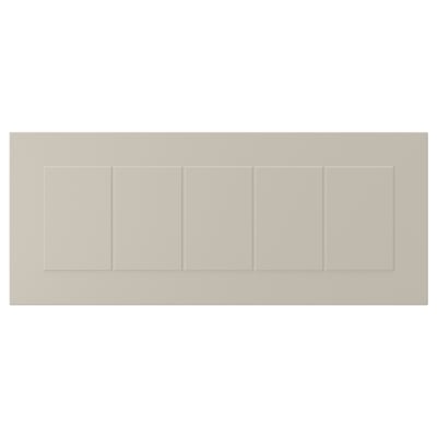 STENSUND Drawer front, beige, 24x10 "