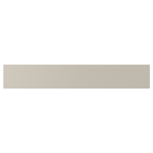 STENSUND Drawer front, beige, 30x5 "