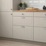 STENSUND Drawer front, beige, 30x15 "