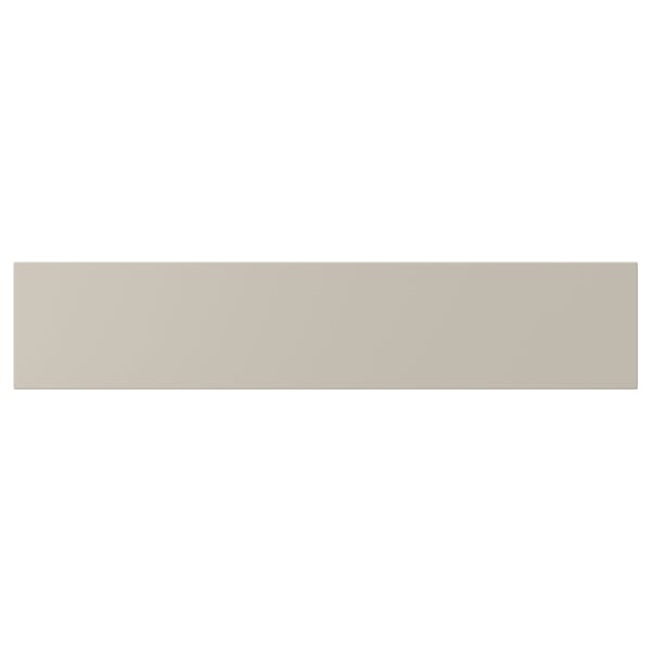STENSUND Drawer front, beige, 24x5 "