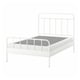 STJÄRNÖ Bed frame, white/Lyngör white, Full