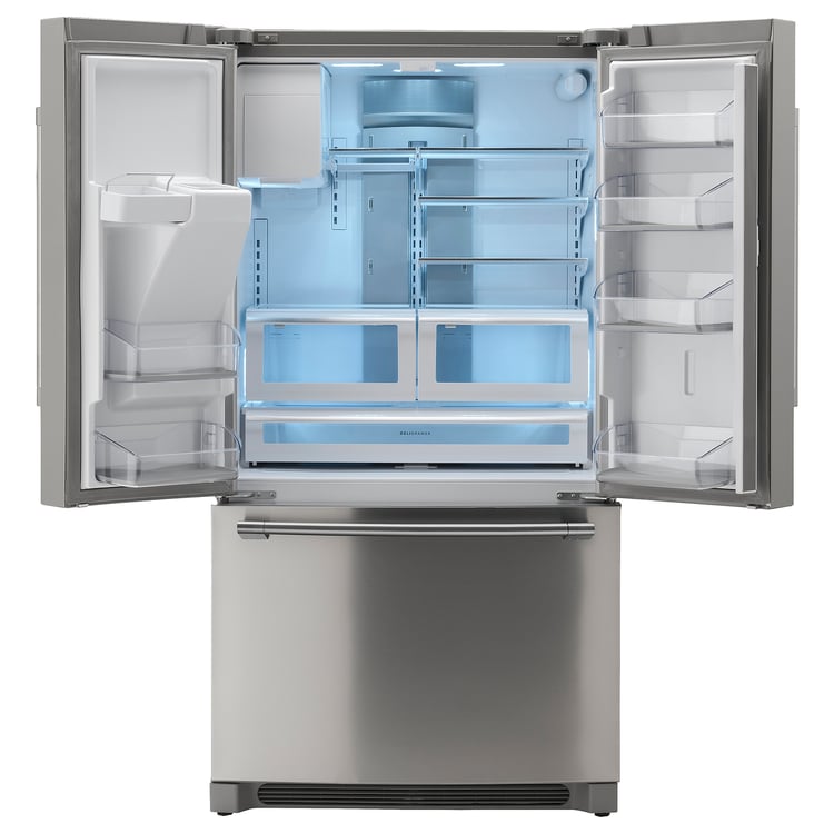 STJÄRNSTATUS French door refrigerator, Stainless steel, 21.6 cu.ft IKEA