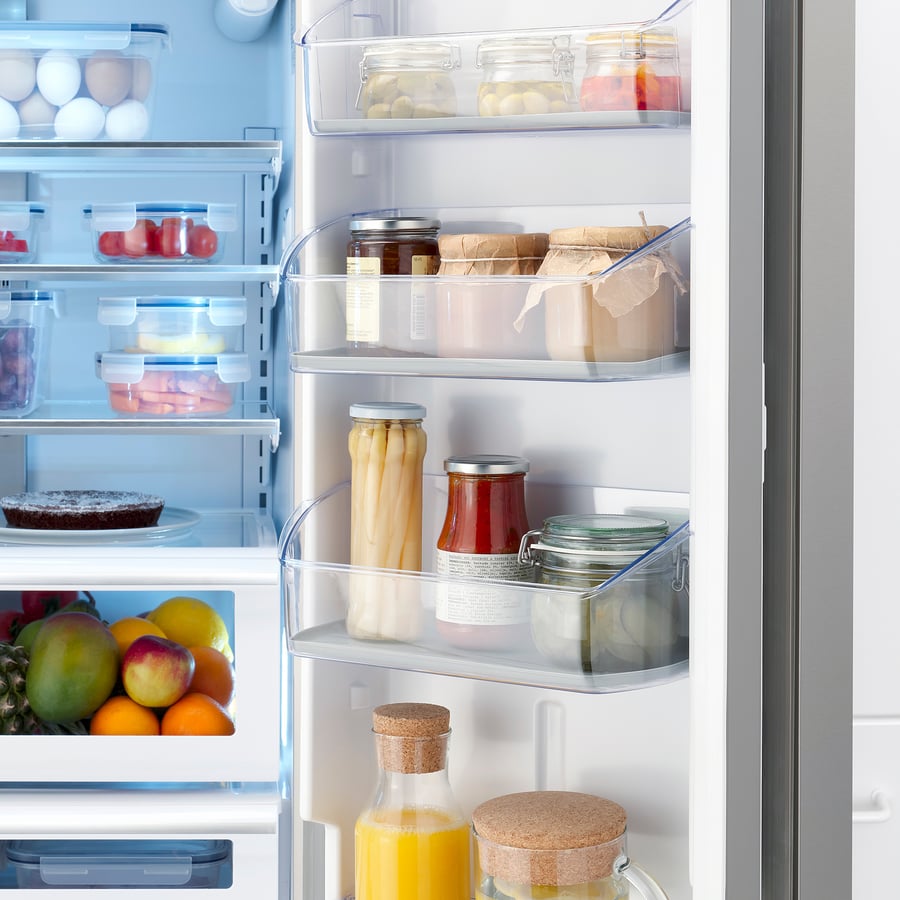 STJÄRNSTATUS French door refrigerator, Stainless steel, 21.6 cu.ft IKEA