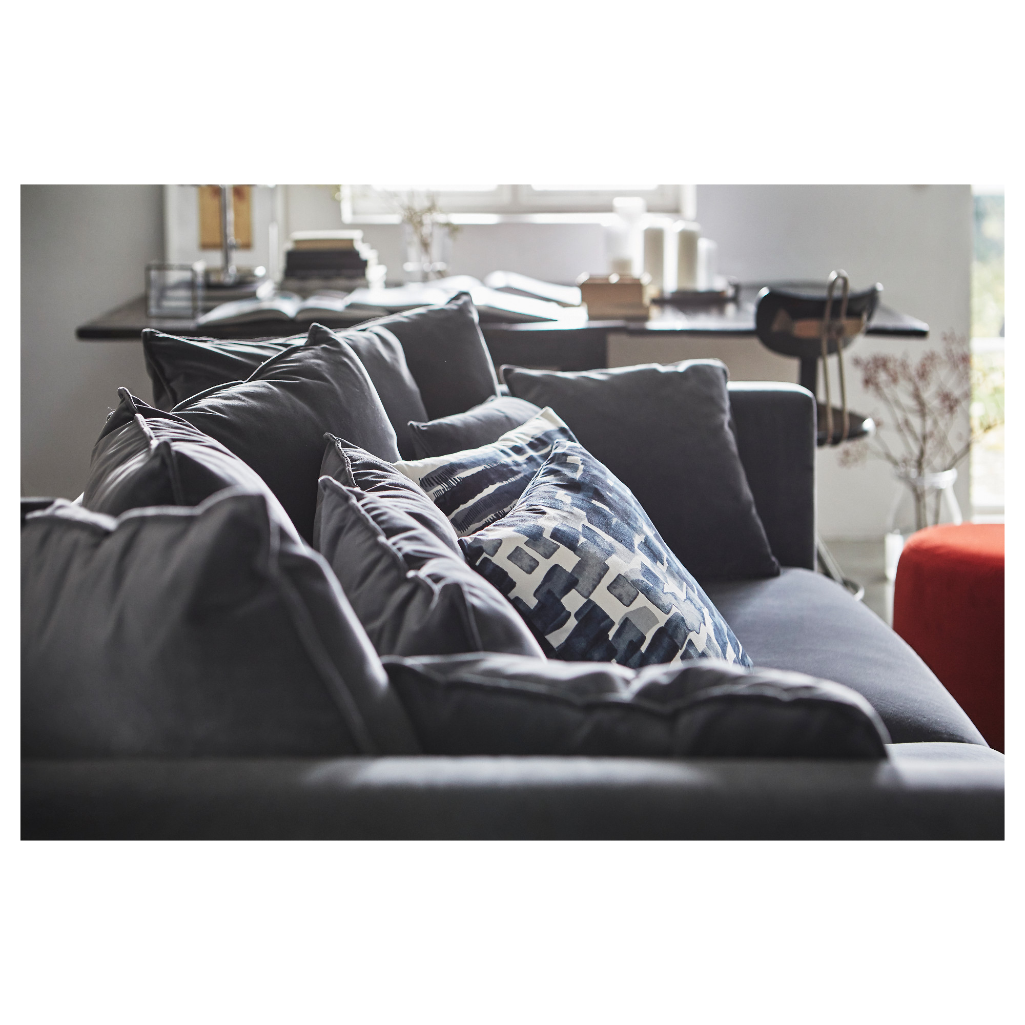 STOCKHOLM 2017 Sofa, Sandbacka dark gray IKEA