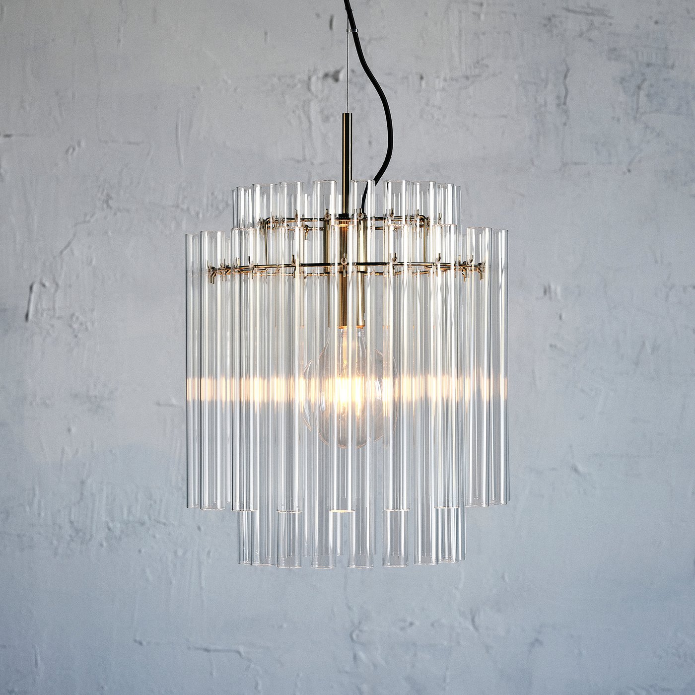 [新品♡♥︎未開封]IKEA イケア ストックホルム 2025 ペンダントランプ STOCKHOLM 2025 pendant lamp, white textile/brass plated, 20