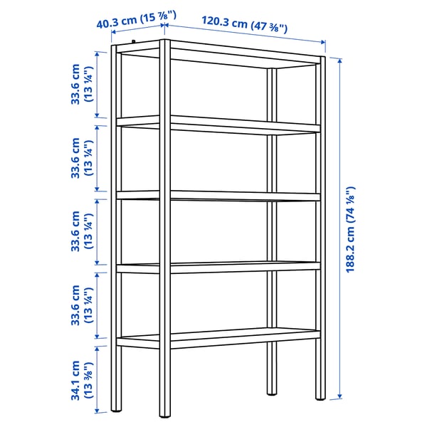 STOCKHOLM 2025 Shelf unit, oak veneer, 47 3/8x15 7/8x74 1/8 "