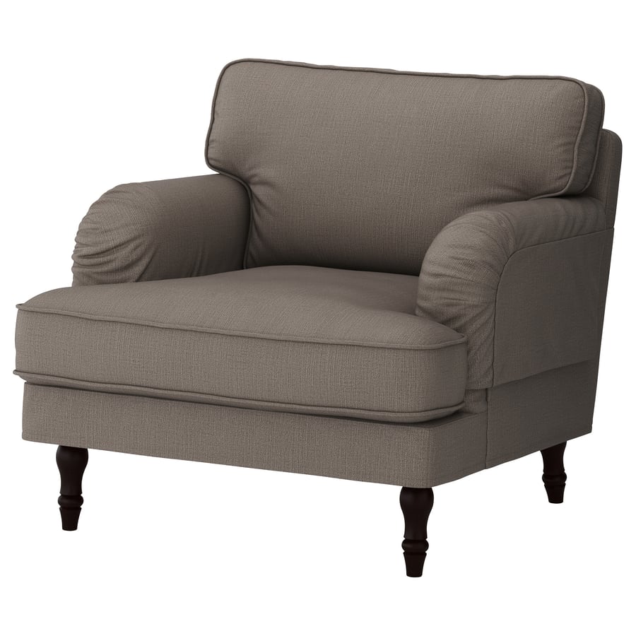 STOCKSUND Cover for armchair, Nolhaga graybeige IKEA
