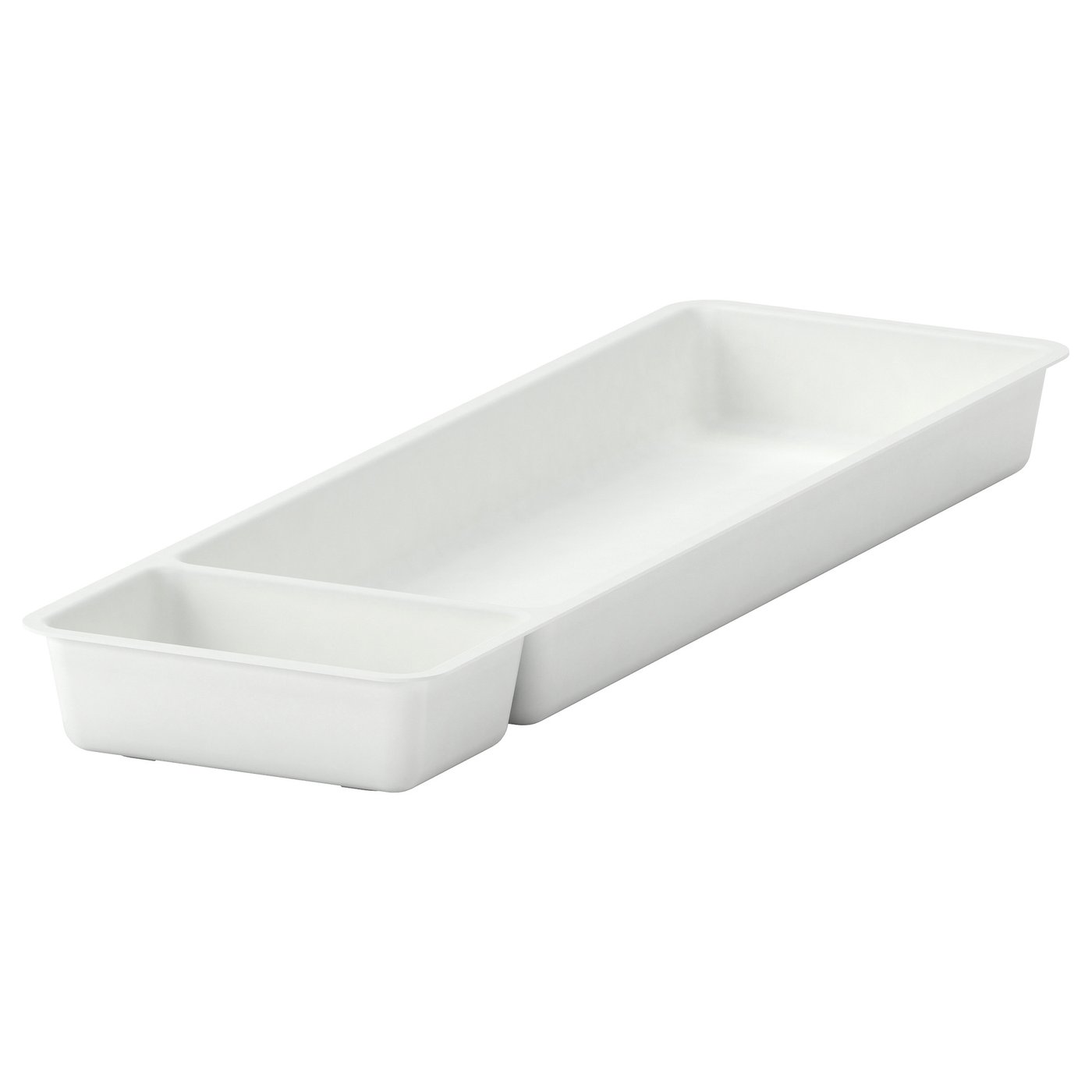 STÖDJA utensil tray, white, 6" IKEA