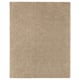 A beige, rectangular STOENSE rug with a simple design, made from polypropylene.