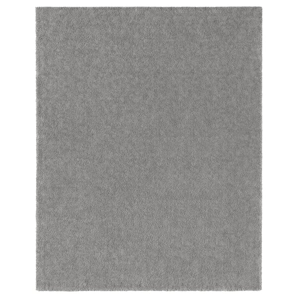 Grey STOENSE rug, soft & plush, durable & comfy.