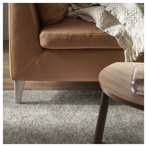 STOENSE Rug, low pile, medium gray, 7 ' 10 "x10 '