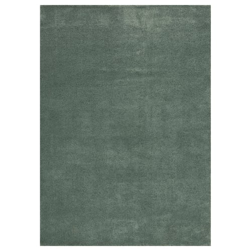 STOENSE Rug, low pile, pale green, 5 ' 7 "x7 ' 10 "