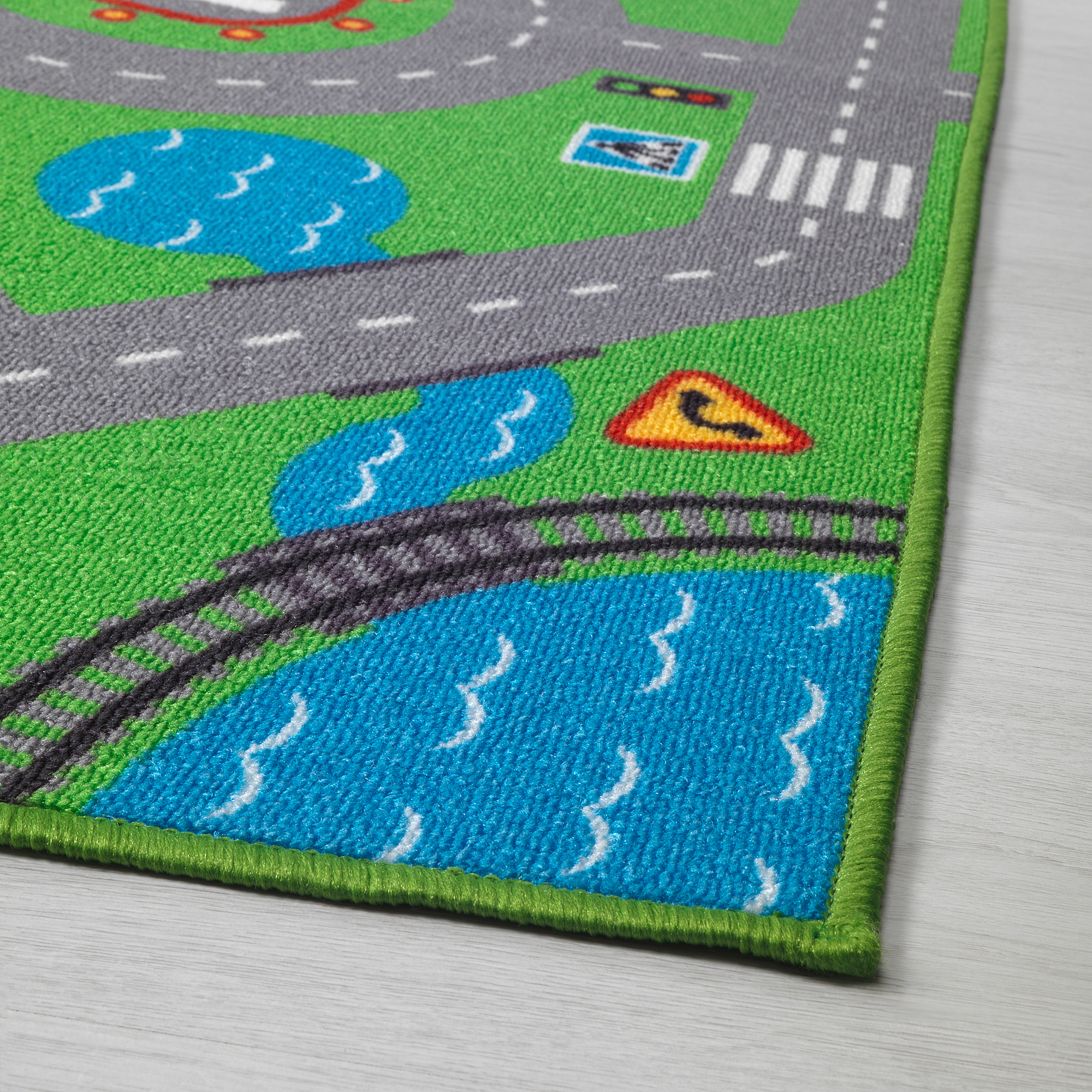 STORABO Rug, green, 29 1/2x52 3/8" - IKEA