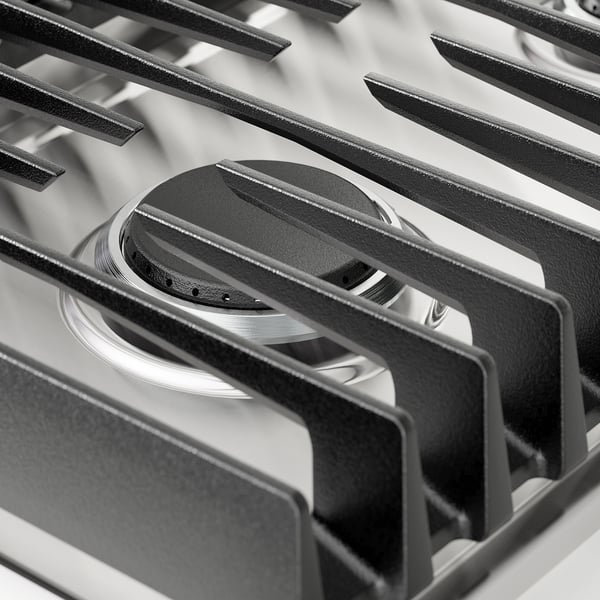 STORBRÄNNAN Gas cooktop, Stainless steel, 36 "