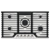 STORBRÄNNAN Gas cooktop, Stainless steel, 36 "