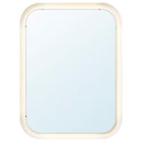 STORJORM Mirror with built-in light, white, 31 1/2x23 5/8 "